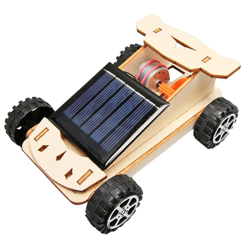 Montieren Sie Solar-DIY-Automotor-Roboter-Kit, Erfindungen, Motor – Bild 3