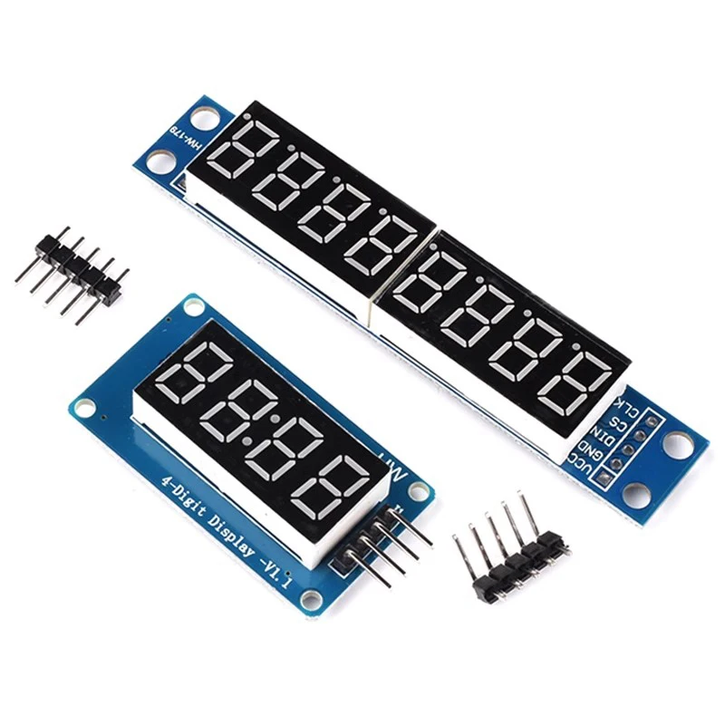 Tm1637 4 Bit max7219 8-Bit-Digital-LED-Anzeigemodul 7 Segment 0,36 – Bild 3