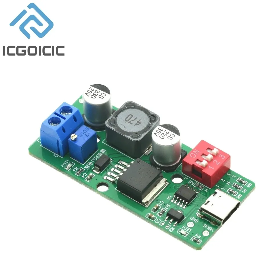 USB-C PD-Triggermodul - wählbarer 5 V/9 V/12 V/15 V/18 V Ausgang – Bild 3