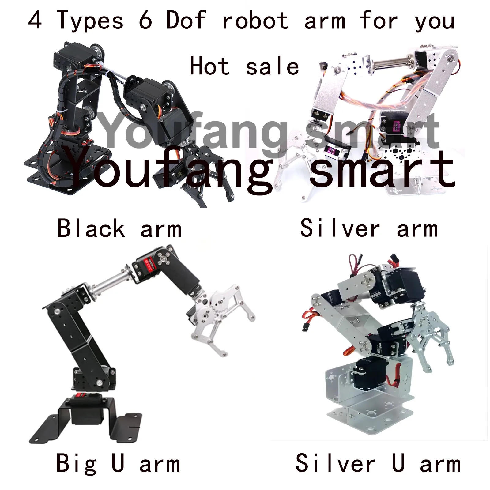 Roboterarm-Kit, 6 DOF, programmierbarer Roboterarm, DIY-Kit – Bild 2
