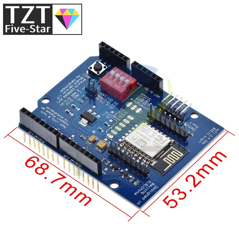 ESP8266 ESP-12E UART WLAN Wireless Shield Entwicklungsboard – Bild 2