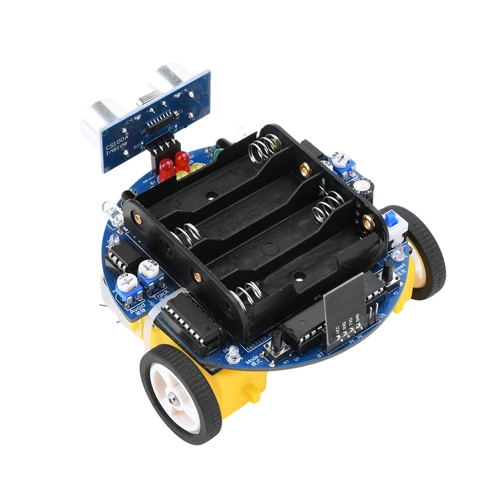 51 mcu Smart Car Ultraschall Hindernis vermeidung Auto Tracking – Bild 4
