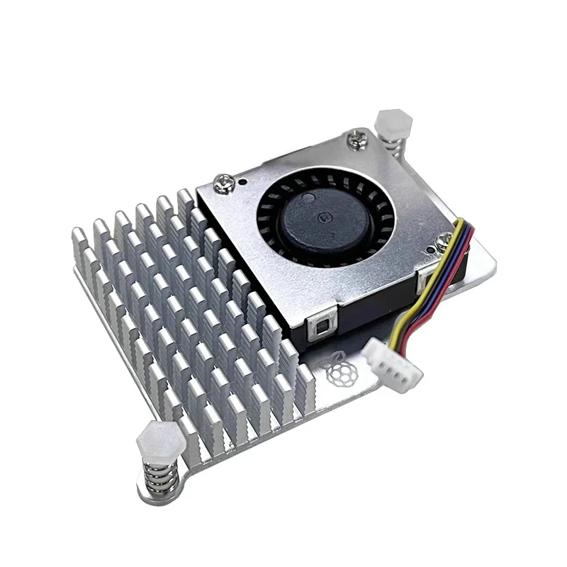 Raspberry Pi 5 Fall mit Lüfter für RPI 5 Aluminium Box Shell Gehäuse