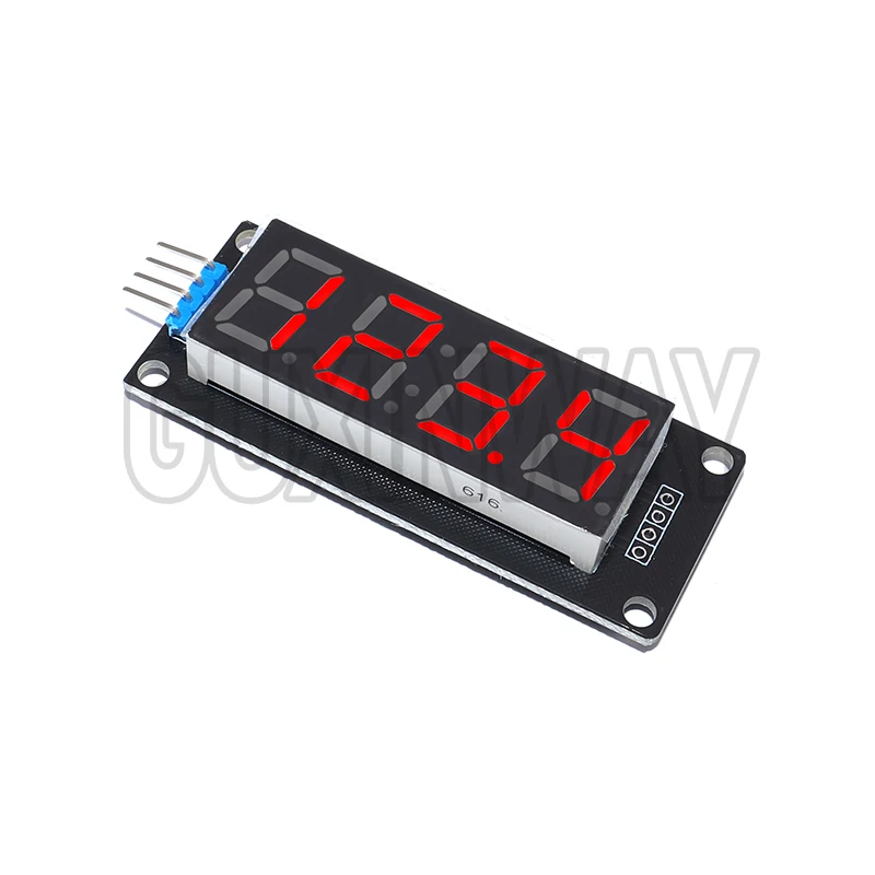TM1637 0,36 Zoll 7-Segment-Digitalanzeige 4-stelliges LED-Modulboard für Arduino