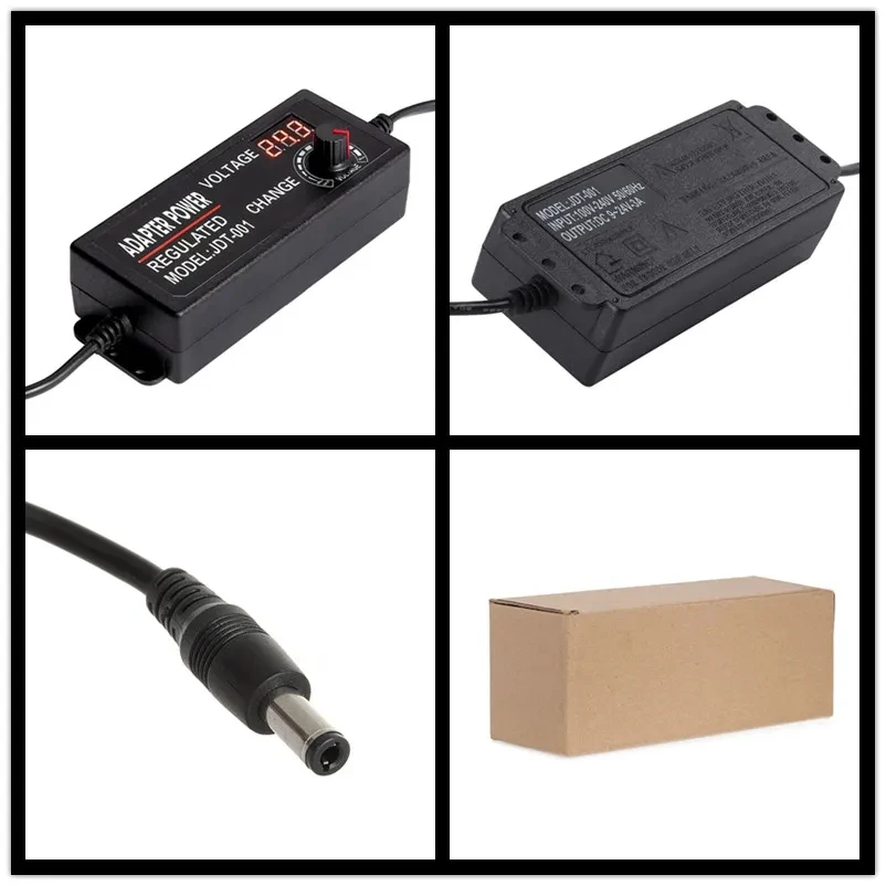 Einstellbares AC-zu-DC-Netzteil 3V 5V 6V 9V 12V 15V 18V 24V 3A 5A – Bild 6