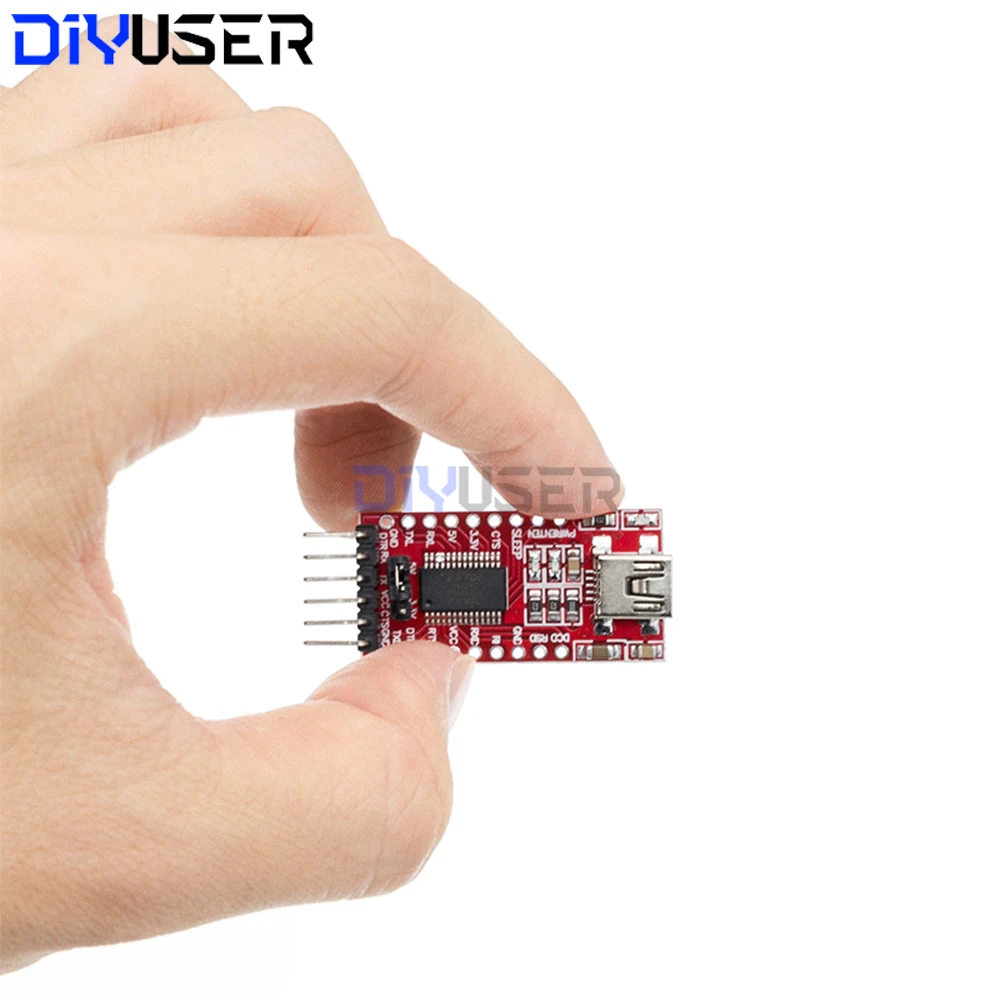 FT232RL USB zu TTL Serieller Konverter 3,3V/5V Dual-Spannung Pro Mini – Bild 6