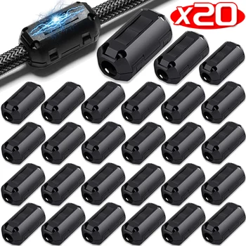 Noise Filter Magnetische Clips Anti-Interferenz Hochfrequenz Ferrit Kern Choke Clip für Lautsprecher video
