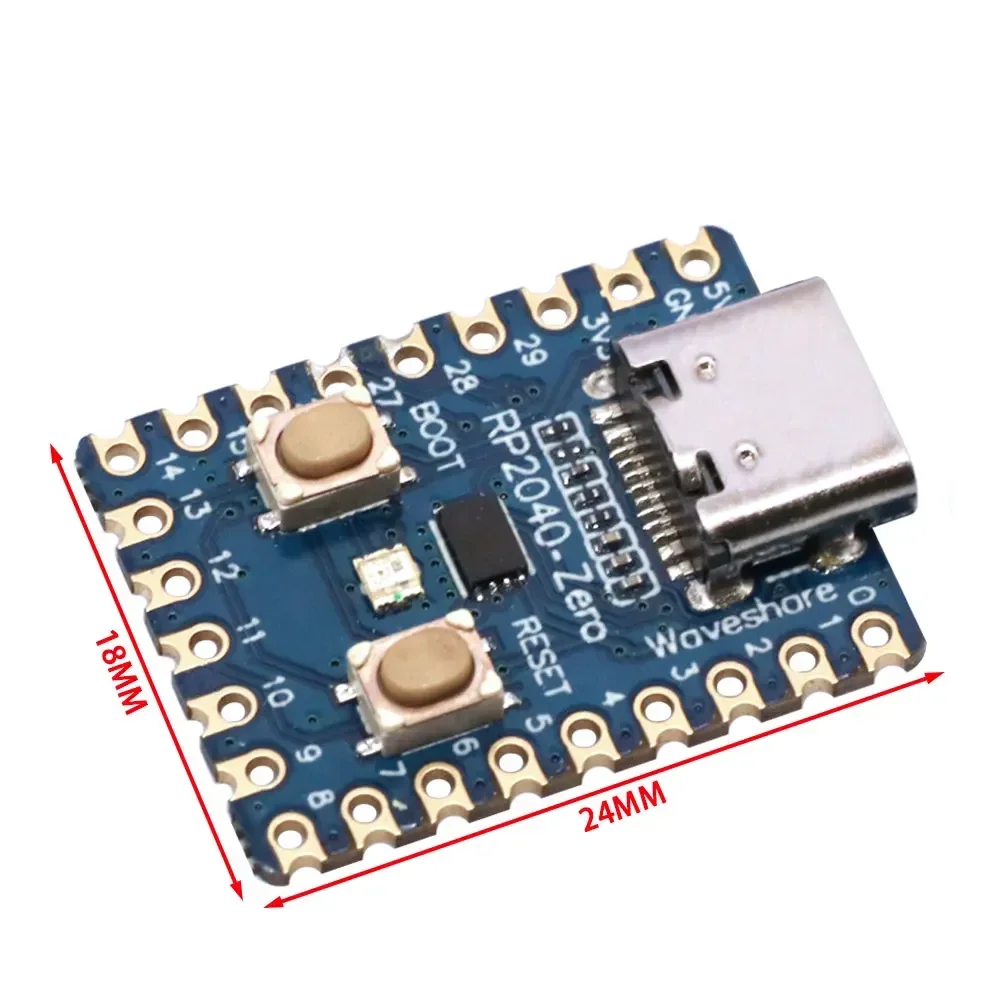 RP2040-Zero Mini-Entwicklungsboard Dual-Core Cortex-M0+ RP2040 – Bild 4
