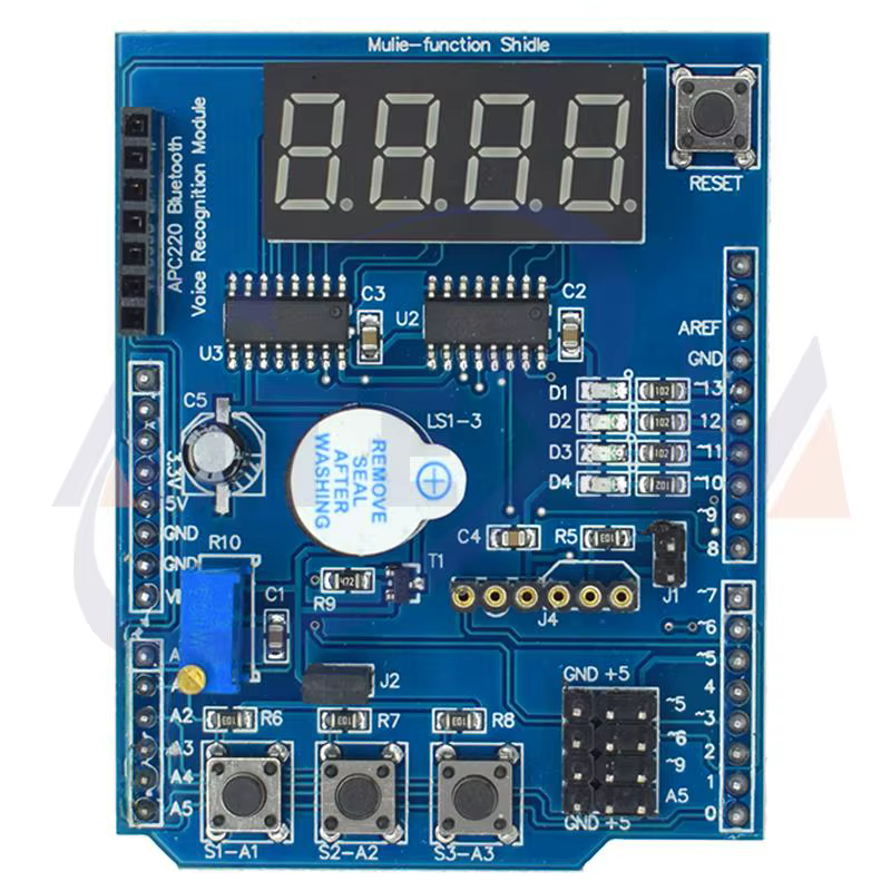 Multifunktionales Erweiterungsplatinen-Kit basierend auf Lernen UNO R3 LENARDO Mega 2560 Shield
