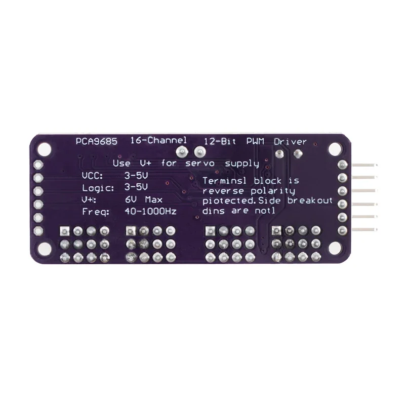 16-Kanal 12-Bit PWM Servo-Treiber - I2C-Schnittstelle - PCA9685 – Bild 6