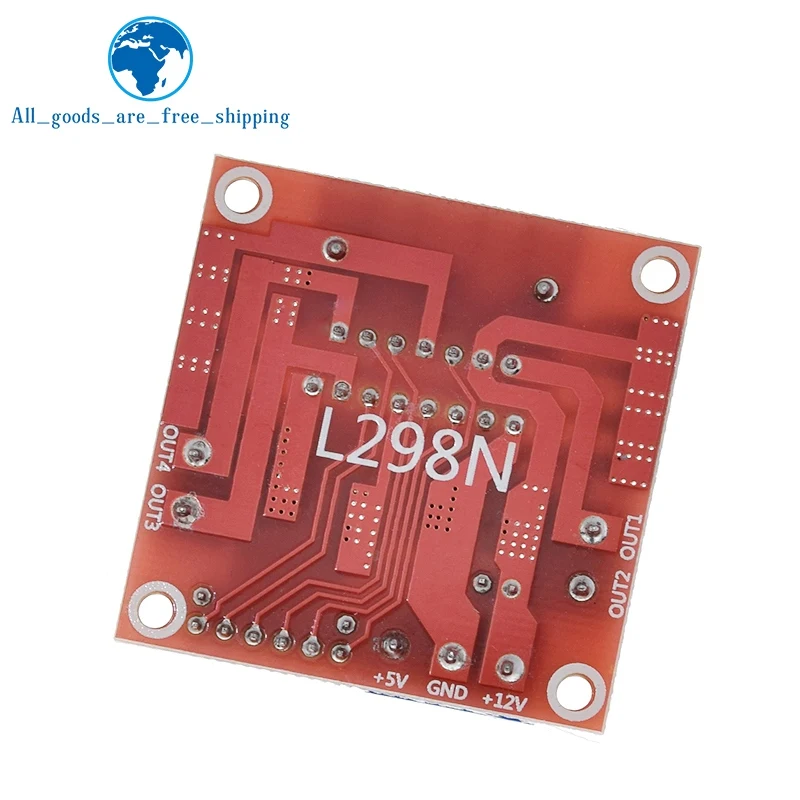 L298N Motor Fahrer Controller Board L298 Modul Für Arduino Dual H – Bild 5