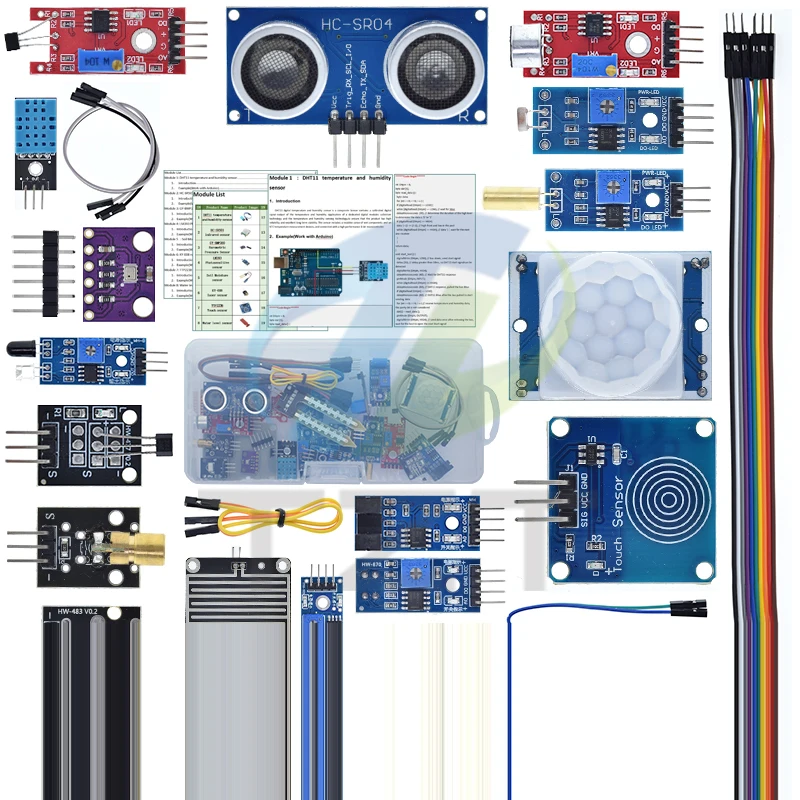 22-in-1 Sensor-Kit Modul-Set für Roboter-Lernanfänger-Kit – Bild 2