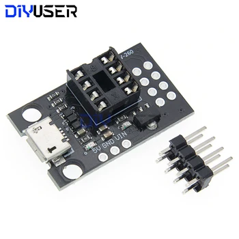 DIYUSER ATtiny13A / ATtiny25 / ATtiny45 / ATtiny85 Steckbare ATTINY Entwicklung Programmierung Bare Board