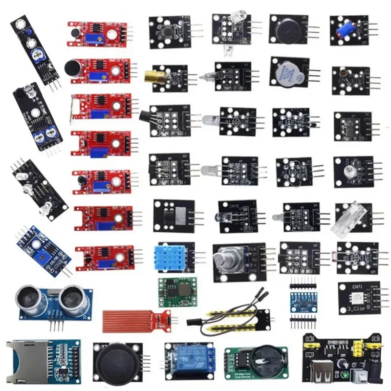 Arduino 45 in 1 Sensor module Starter Kit besser als 37 in1 Sensor Kit 37 in 1 Sensor Kit uno r3 mega2560