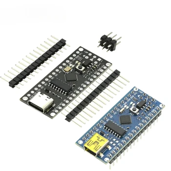 Nano V3 Atmega328P/Atmega168 MCU-Kernplatine, Löt-Entwicklungsplatine, verbesserte Version, Modul für Arduino