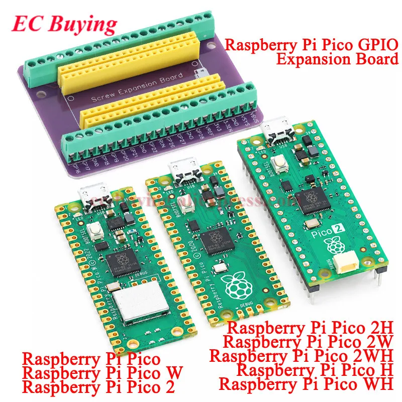 Raspberry Pi Pico 2 Pico W Pico WH Pico 2H H 2WH RP2040 RP2350 Drahtloses