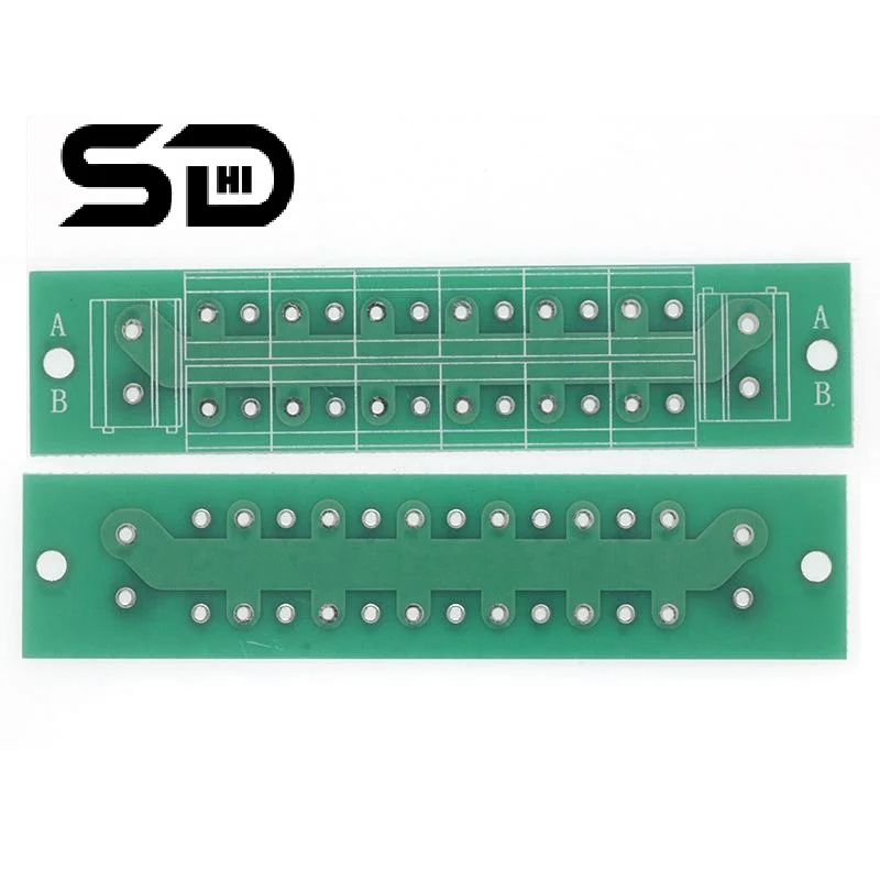 Mini-Stromverteilerplatine, 5/7,5 mm Rastermaß, Schraubklemmen-Adapterplatine für DIY-Elektronikprojekte