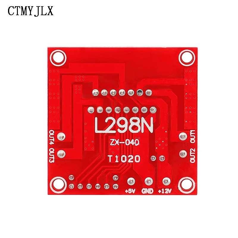 L298N Motor Fahrer Controller Board L298 Modul Für Arduino (10 Stück) – Bild 5