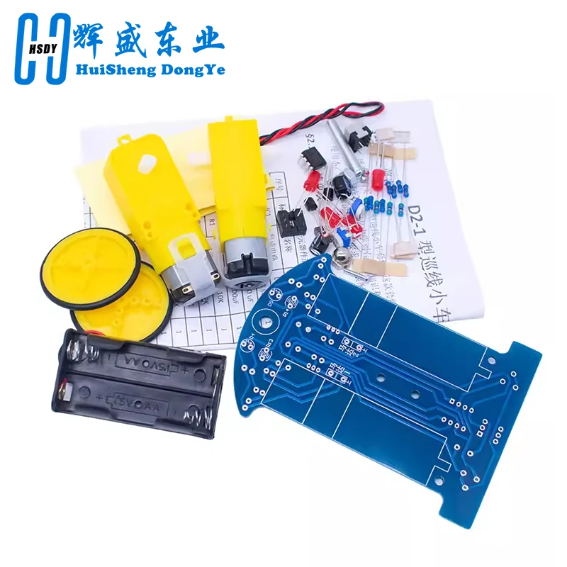 D2-1 intelligente Roboter Auto Kits intelligente Tracking-Linie Auto – Bild 4