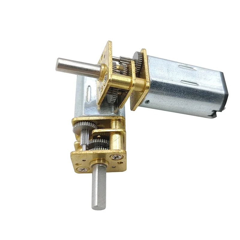 DC 3V/6V/12V N20 N30 Mini Metallgetriebemotor mit gerader – Bild 4