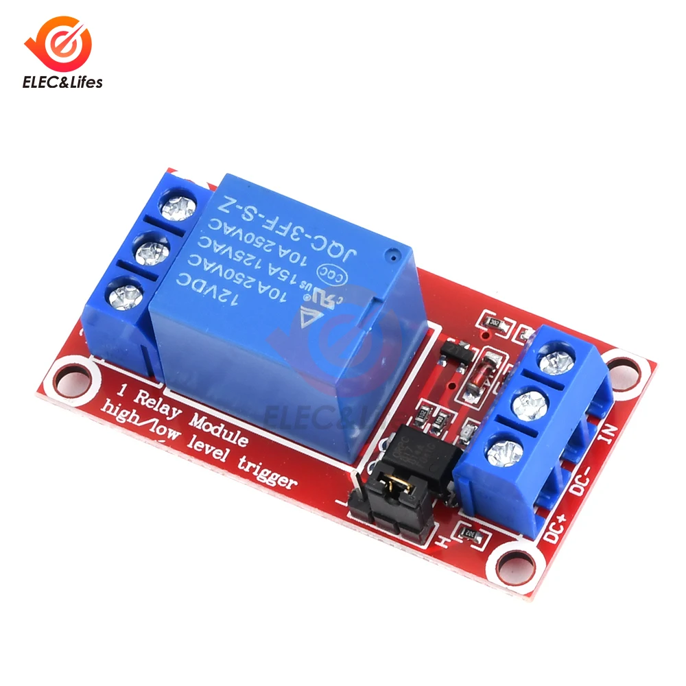 Ein 1-Kanal-Relaismodul Gleichstrom 5V 9V 12V 24V Hoch – Bild 3