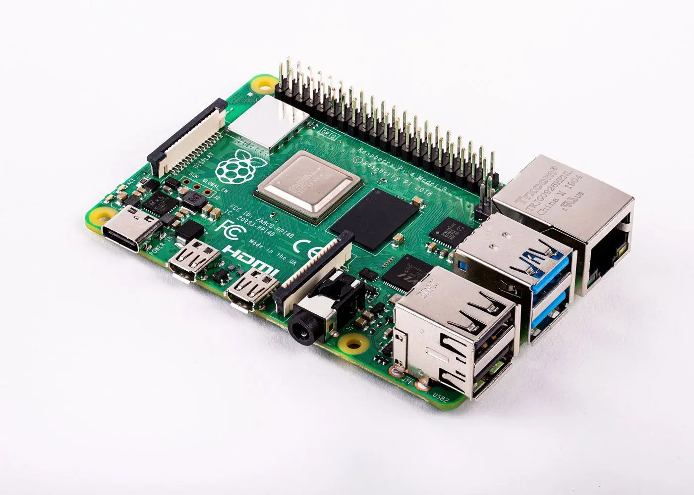Raspberry Pi 4 Computer Modell B, Einplatinen-Computer zum Aufbau – Bild 3