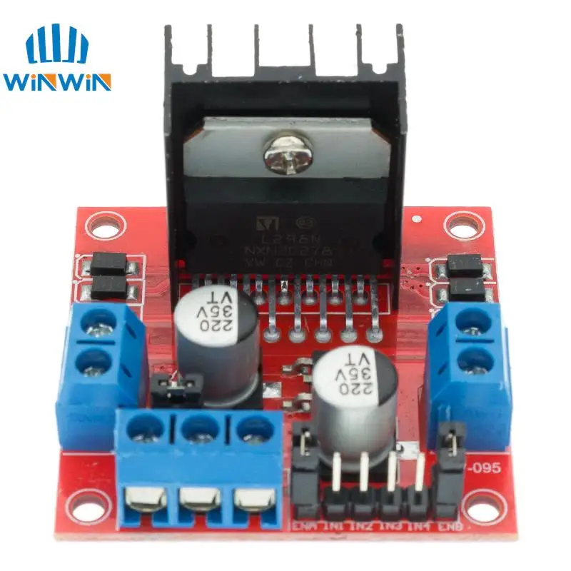 L298N Motor Treiber Controller Board L298 Modul Für Arduino Dual H Brücke DC Schrittmotor Smart Auto Roboter