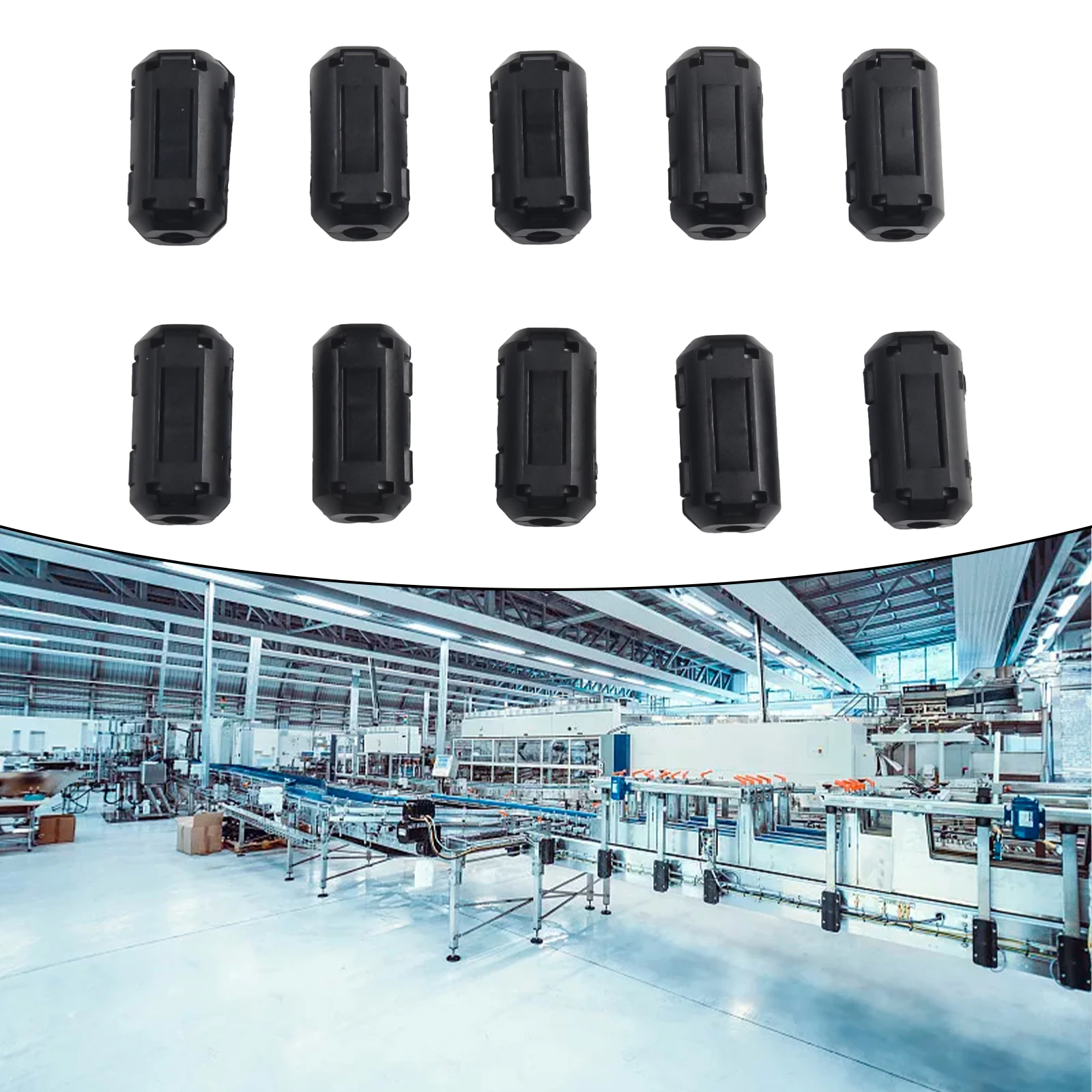 TDK 5 mm Ferritkern-Rauschunterdrückungsfilter (10 Stück) – Bild 3