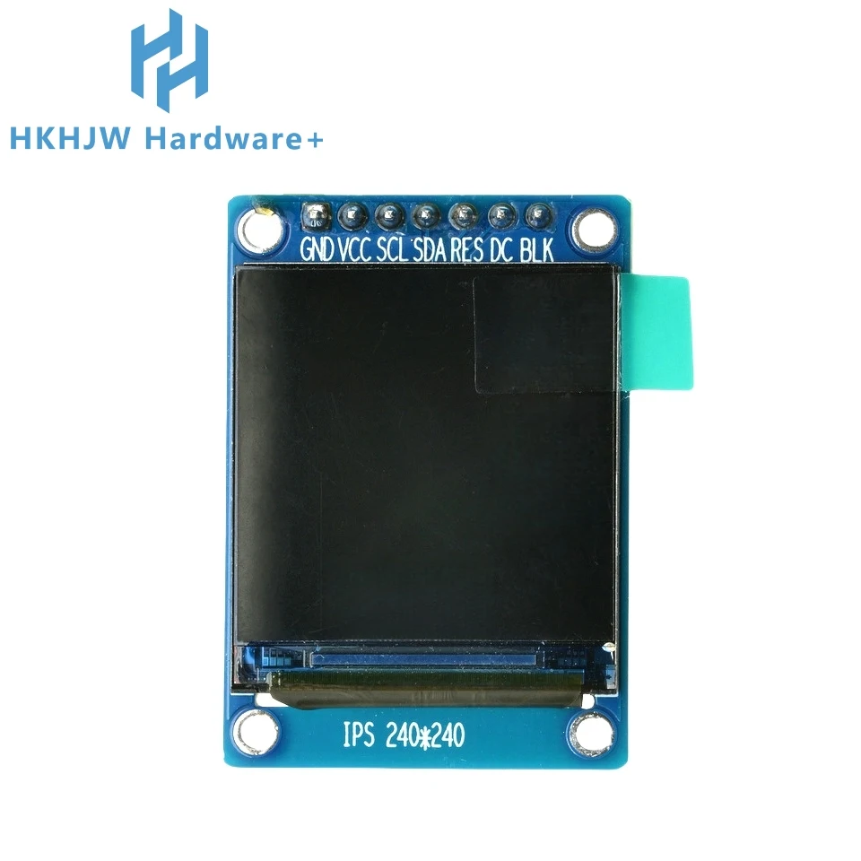 ST7789 240x240 IPS TFT LCD - SPI-Kommunikation, Vollfarb-HD-Anzeigemodul für Arduino-DIY-Projekte