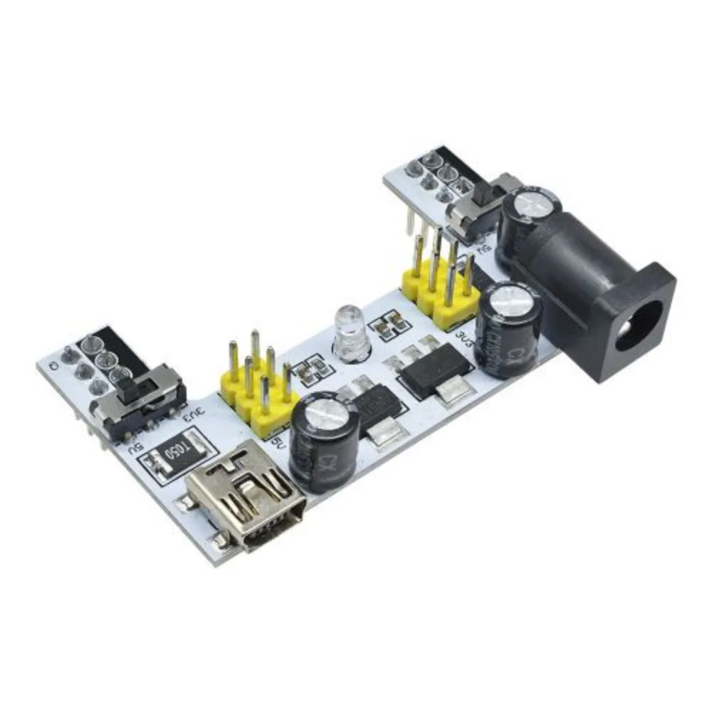 DC 3,3 V 5 V Micro Mini USB MB102 2-Kanal-Breadboard-Modul MB102 – Bild 5