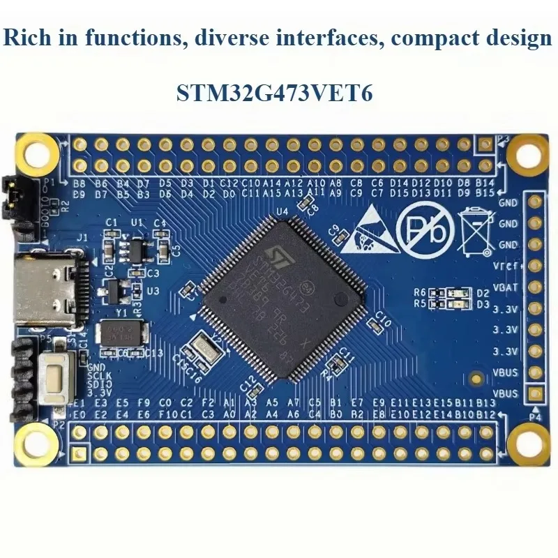 STM32G4 Mindestsystem-Kernplatine, STM32G473, STM32G473VET6, Entwicklungsplatine