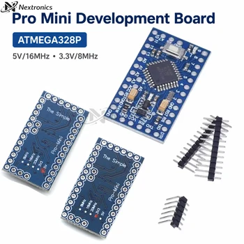 Pro Mini 328 Mini ATMEGA328P ATMEGA328P-AU ATMEGA328PB 3,3V 8MHz 5V 16MHz Entwicklungsboard für Arduino