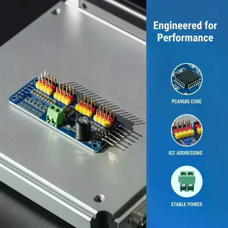 16-Kanal-PWM-Servo-Antriebsplatine Roboter-Controller – Bild 2
