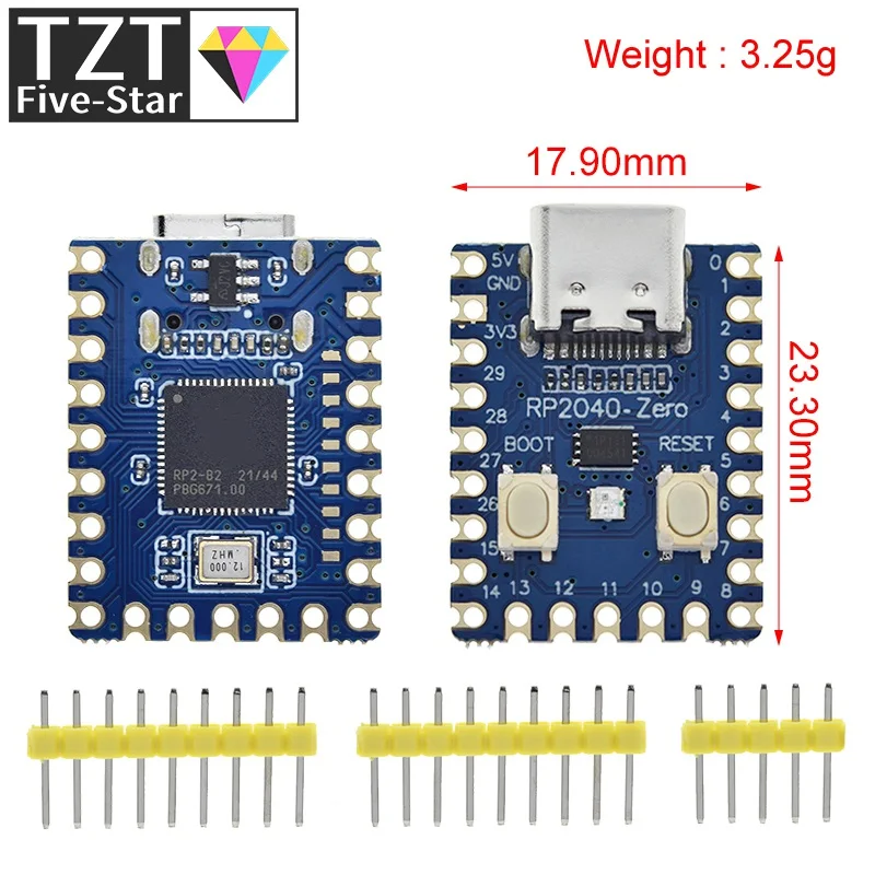 RP2040-Zero RP2040 Für Raspberry Pi Mikrocontroller PICO Development – Bild 2