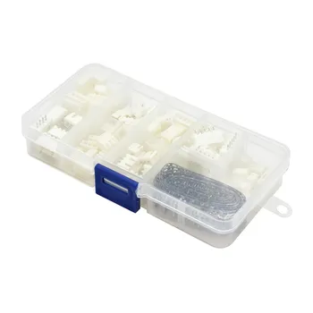 Schachtel XH2.54 2p 3p 4p 5p pin 2,54mm Pitch Terminal Kit/Gehäuse/Pin Header JST Stecker Draht (230 Stück)