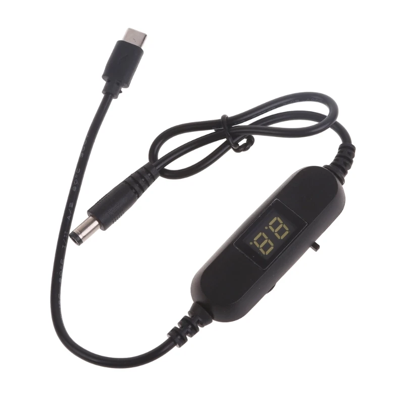 5V USB C auf 1,2V 3V 4,5V 6V 9V 12V Spannungsaufwärtswandler Kabel – Bild 5