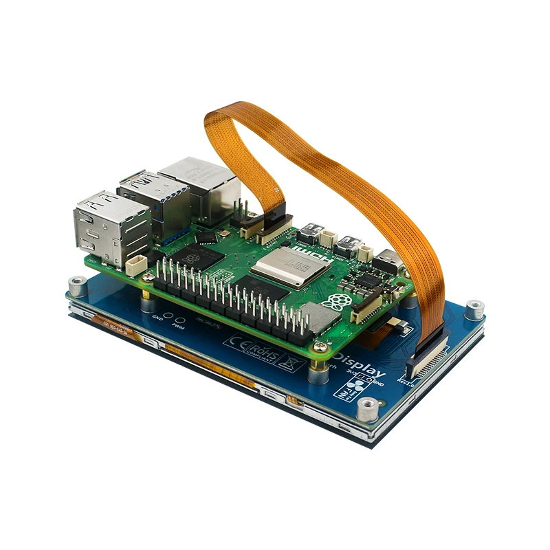 Raspberry Pi 4,3 Zoll DSI Touchscreen 800 x 480 IPS LCD-Modul MIPI TFT – Bild 4