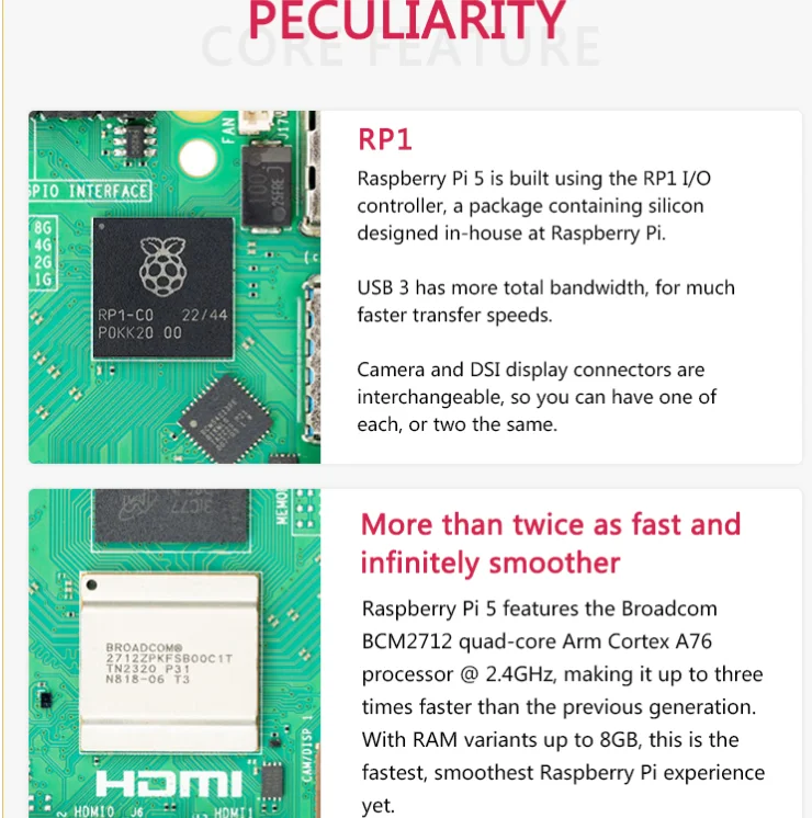 Raspberry Pi 5 mit Cortex-A76 und Linux, erhältlich – Bild 2