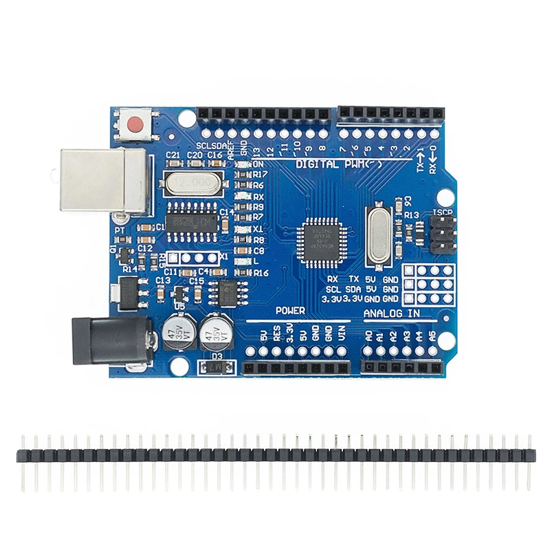UNO R3 Entwicklung Board ATmega328P CH340 CH340G Für Arduino UNO R3 Mit Gerade Pin Header mit Kabel Ein Satz