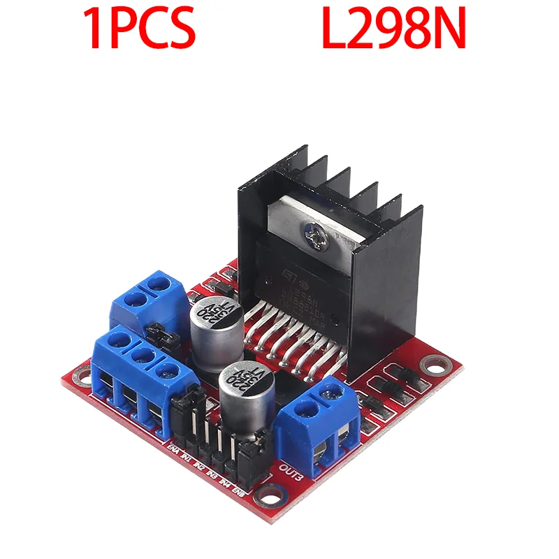 L298N Motorsteuerungsplatine L298 Modul für Arduino Dual H-Brücke DC Schrittmotor Smart Car Roboter