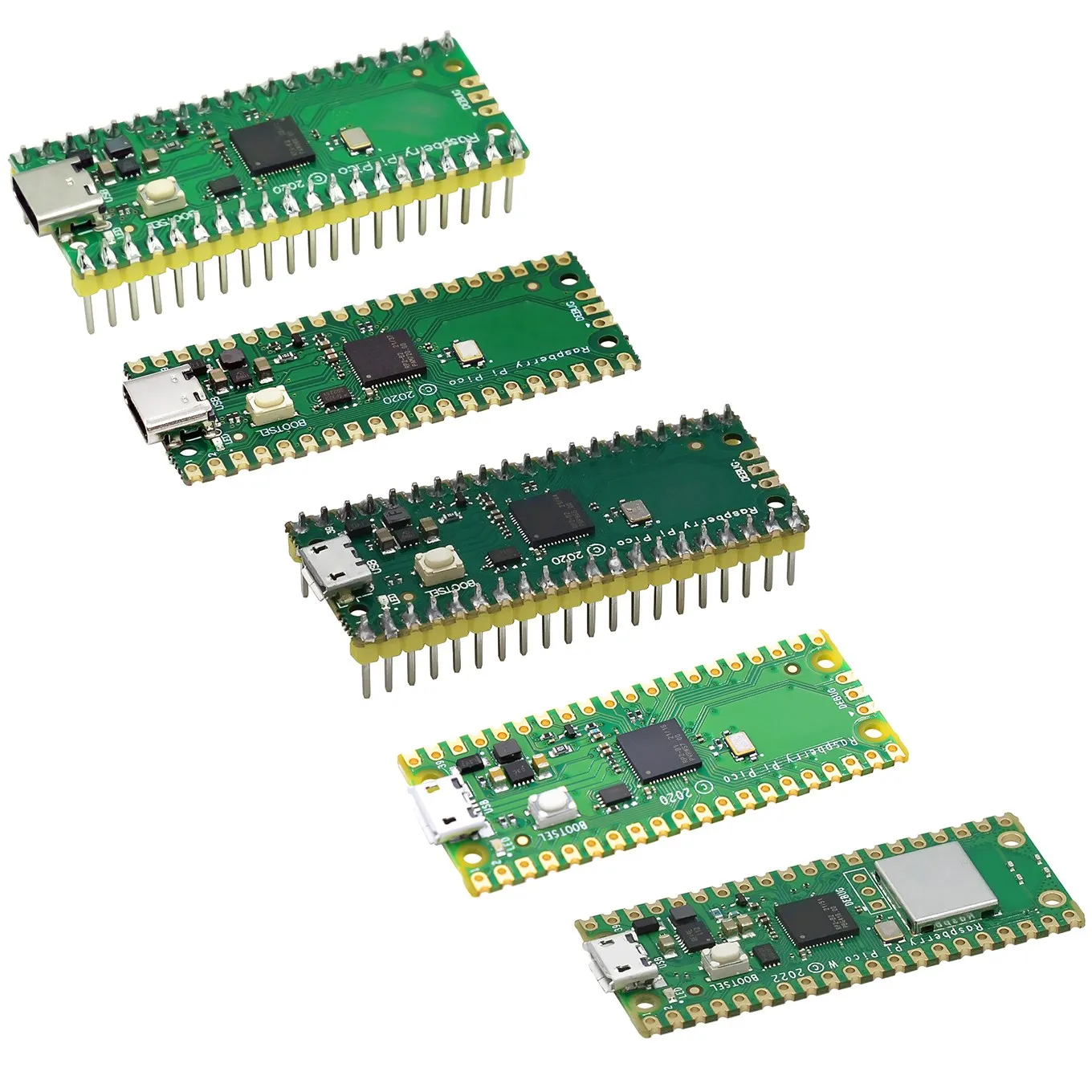Raspberry Pi Pico Board RP2040 Dual-Core 264KB ARM Low-Power – Bild 3