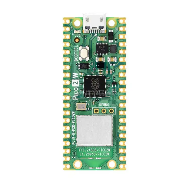 Raspberry Pi Pico 2 W RP2350A Chip mit WIFI4/BT5.2 4 MB FLASH 520 KB – Bild 2
