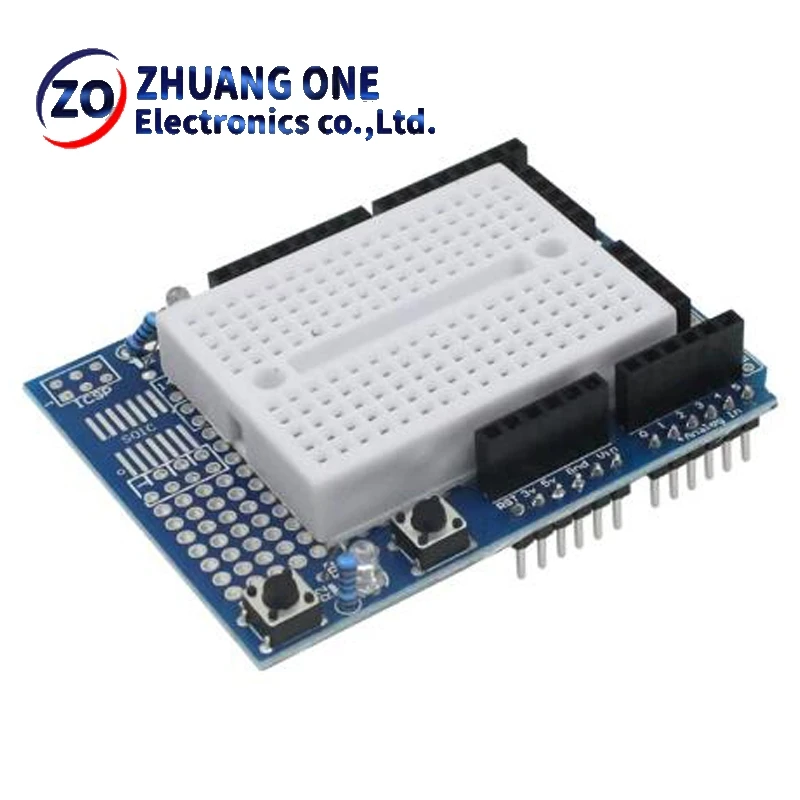 UNO Proto Shield Prototyp-Erweiterungsplatine mit SYB-170 Mini-Breadboard basierend auf ARDUINO UNO