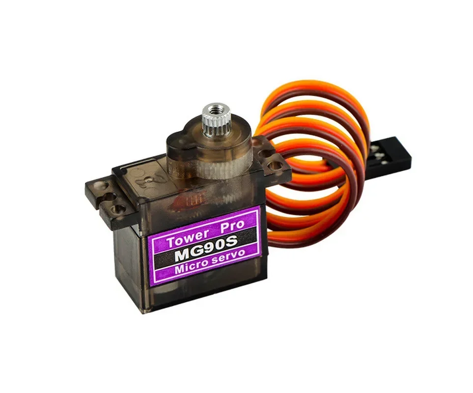 SG90/MG90S 9G Micro Digital Servo 180/360 Grad Starrflügel Getriebe – Bild 4
