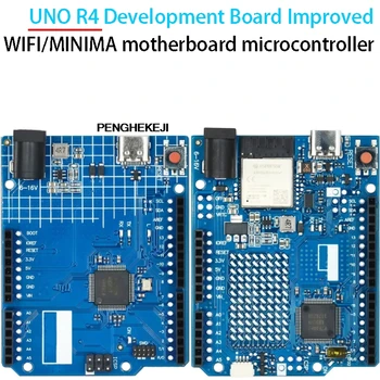 Die verbesserte Version des UNO R4-Entwicklungsboards ist mit dem Programmierlern des WIFI/MINIMA-Motherboards