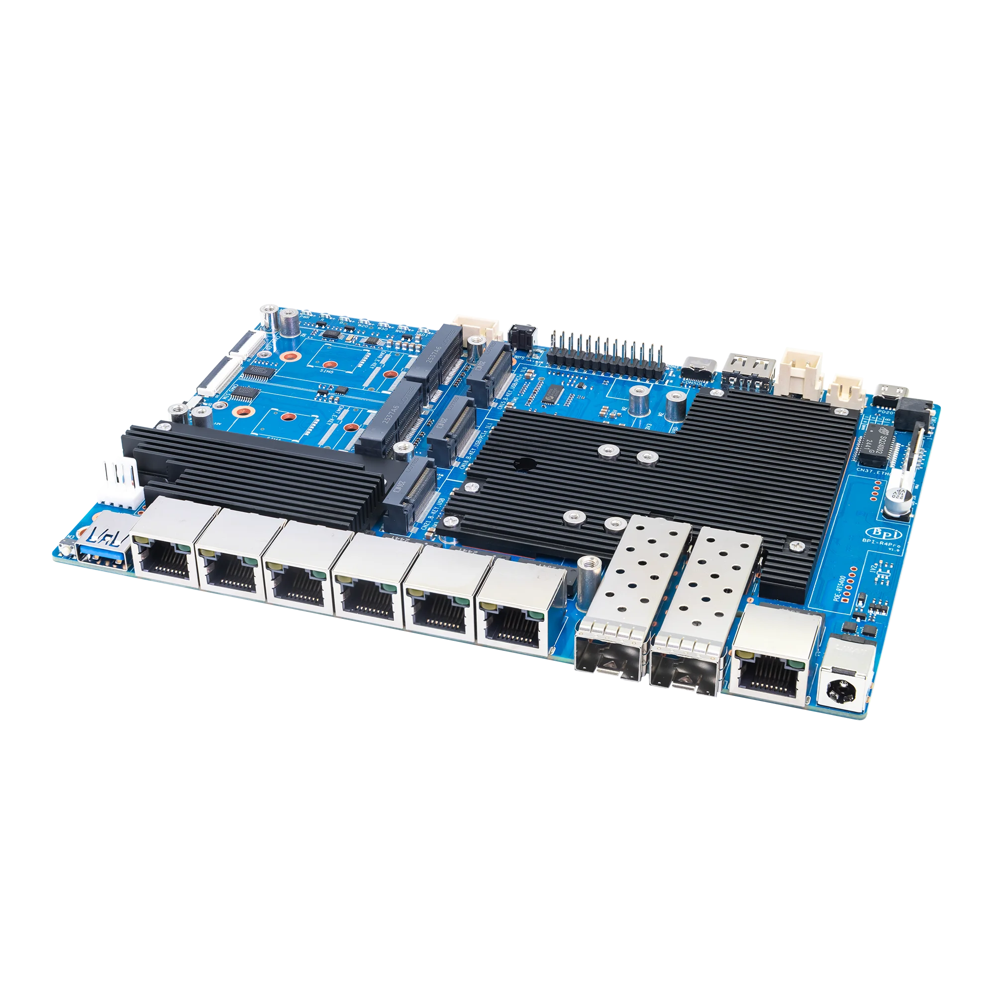Banana Pi BPI-R4 PRO 4E Router-Board-Kit MediaTek MT7988A Quad-Core – Bild 5