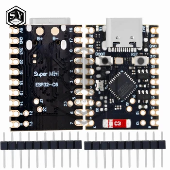 ESP32-C6 SuperMini Development Board Mikrocontroller Programmierung Lernen Controller Core Board
