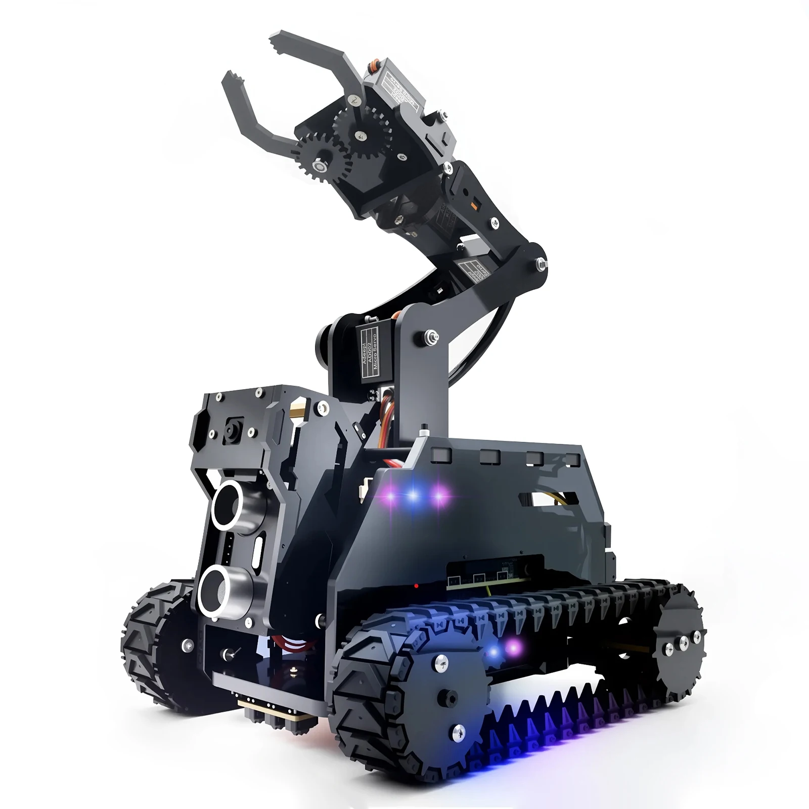 Adeept RaspTank Smart Robot Car Kit für Raspberry Pi 4/3B/3B+ (Board nicht im Lieferumfang enthalten)