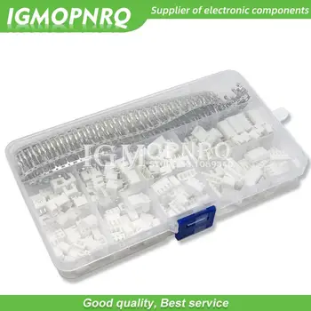 XH2.54 2p 3p 4p 5 Pin 2,54 mm Pitch Terminal Kit/Gehäuse/Pin Header JST Stecker Drahtverbinder (560 Stück)