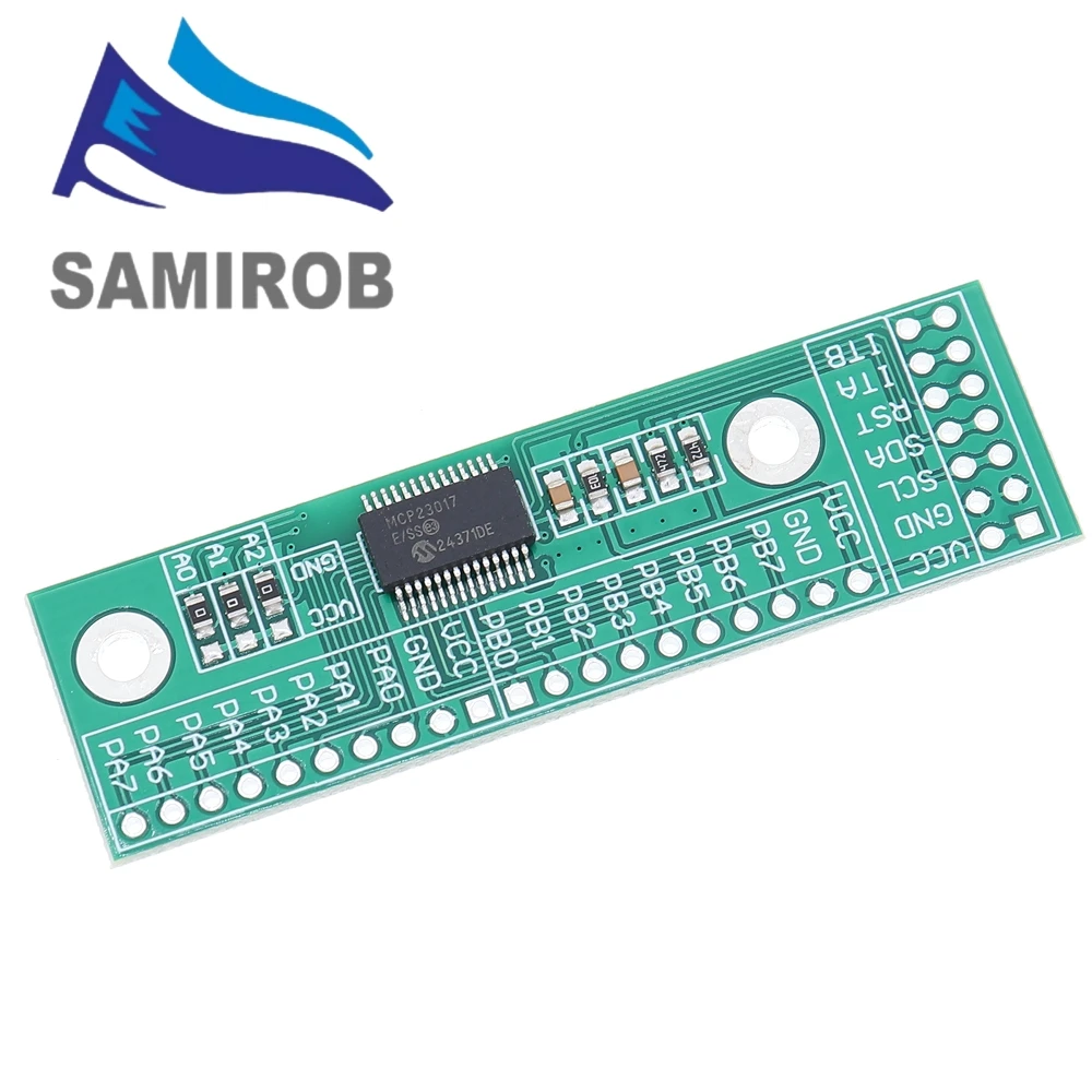 MCP23017 16bit I/O Expansion Board Modul Pin PCB IIC I2C Schnittstelle – Bild 2